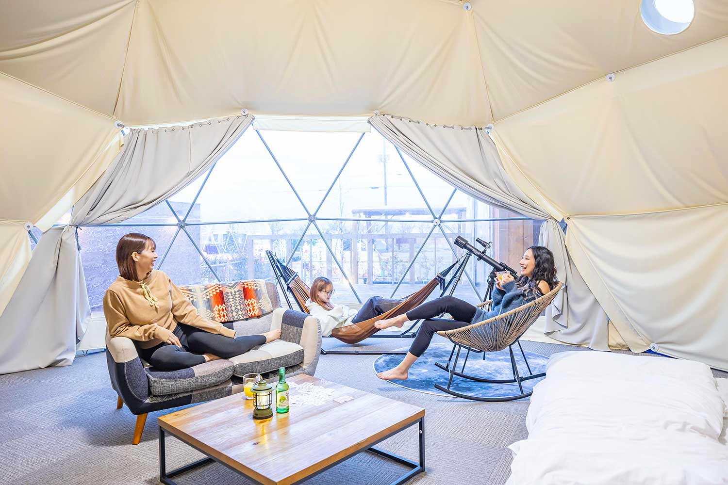 GLAMP DOME滋賀高島
